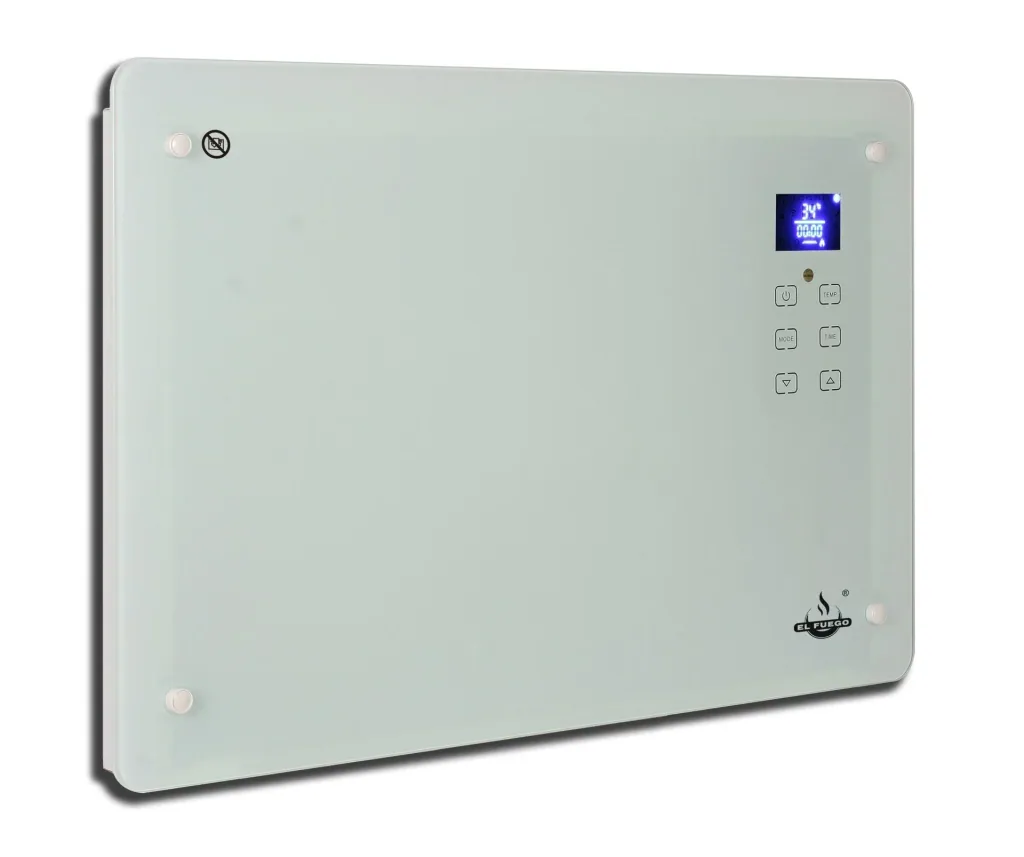 Glaskonvektor, weiß, 1500 W