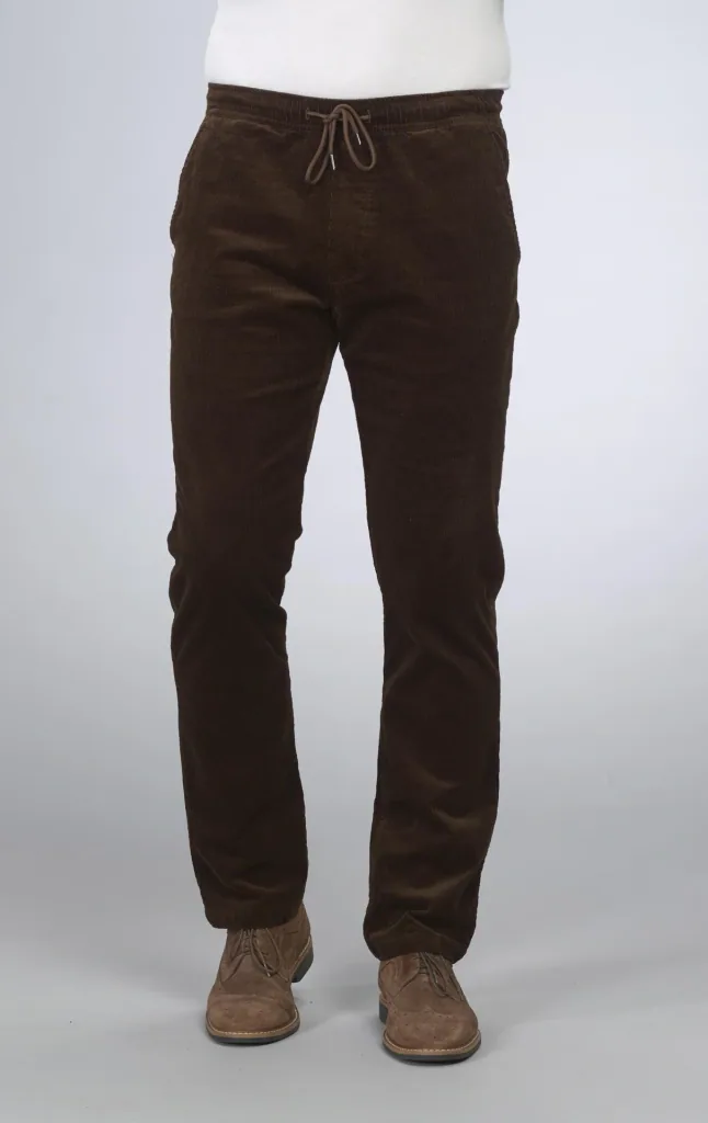 Schlupf Cordhose, Farbe dunkelbraun, Gr.30