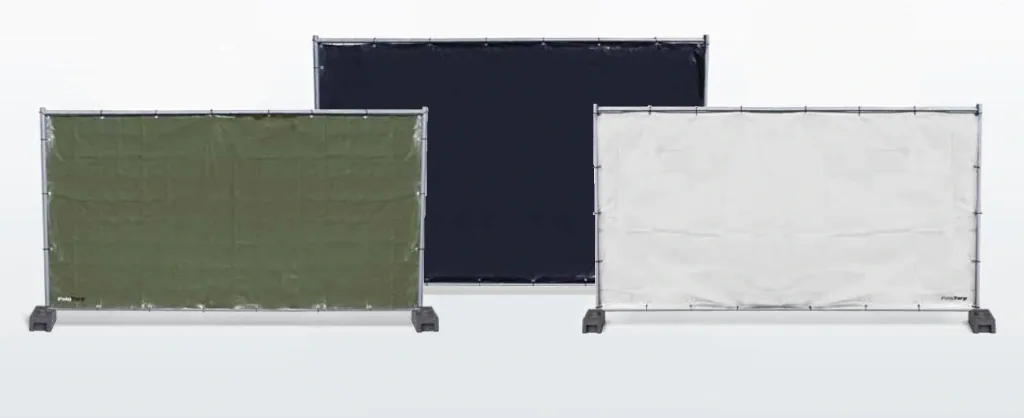 Bauzaunplane PolyTarp 160 , grün