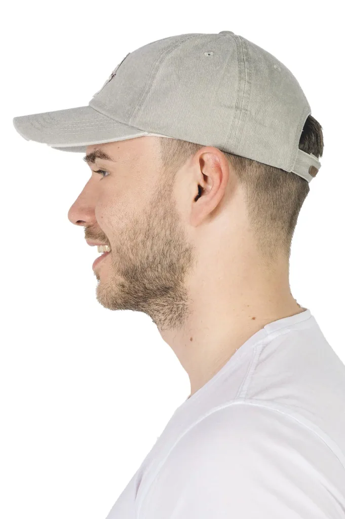 Kappe mit Stickerei, Farbe beige, Gr.57/58