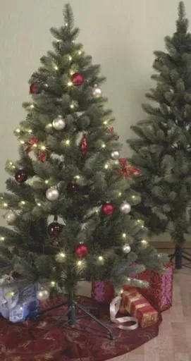 Weihnachtsbaum, 210 cm, Aufbauhöhe 85 - 210 cm, inkl. Standfuß