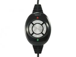 Headset USB 2m Kabel, Mikro, Fernbedienung Stereo rot