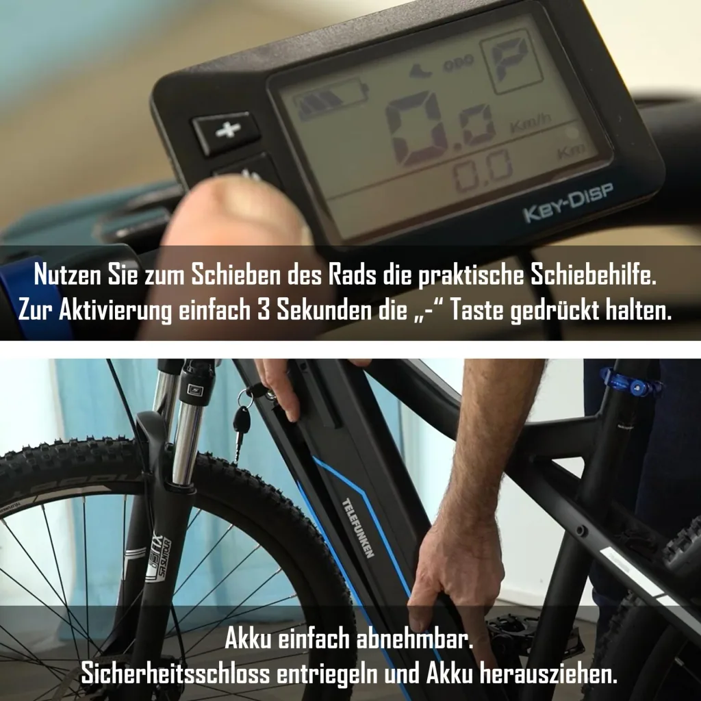 Unisex Alu MTB E-Bike, 29 Zoll, 8-Gang Kettenschaltung, grau, Aufsteiger M925 Hardtail