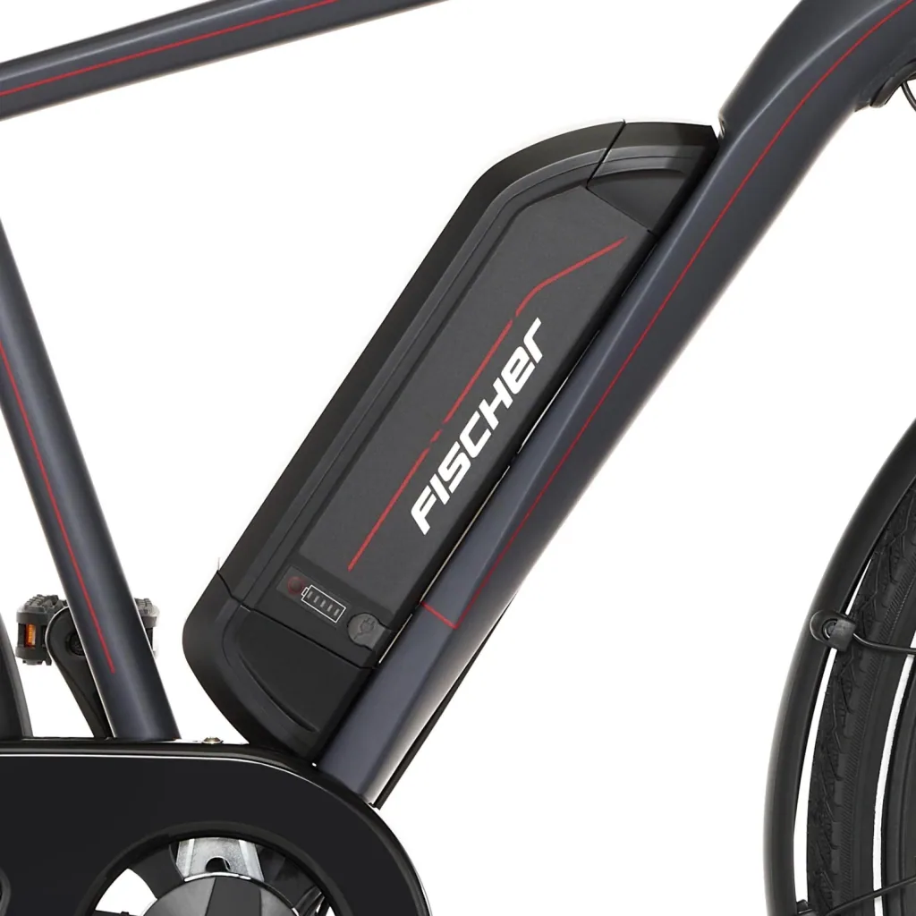 Herren E-Bike Trekking, 28 Zoll Rahmengröße 50cm, 8-Gang Kettenschaltung, anthrazit matt, VIATOR 1.0