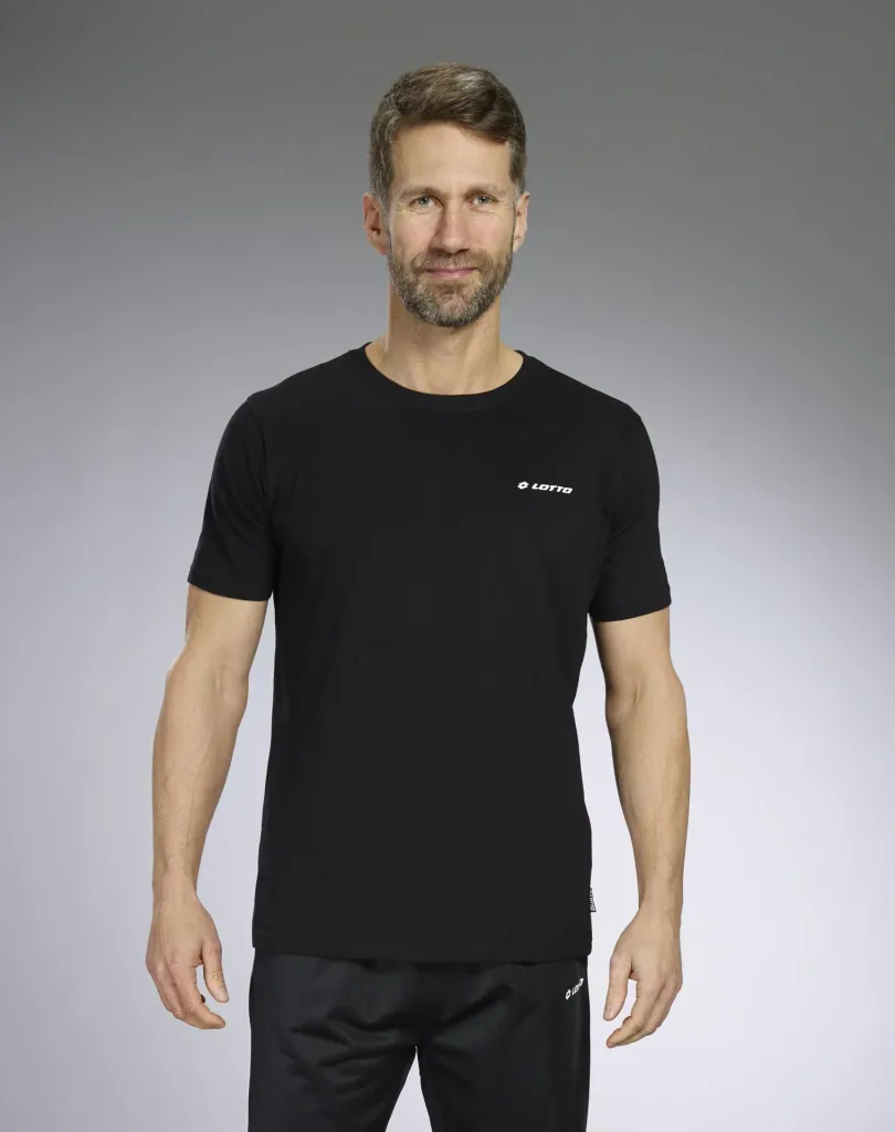 T-Shirts im Doppelpack, Farbe schwarz, Gr.M