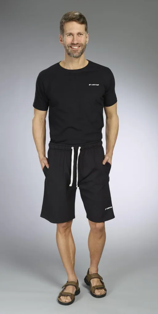 T-Shirts im Doppelpack, Farbe schwarz, Gr.M