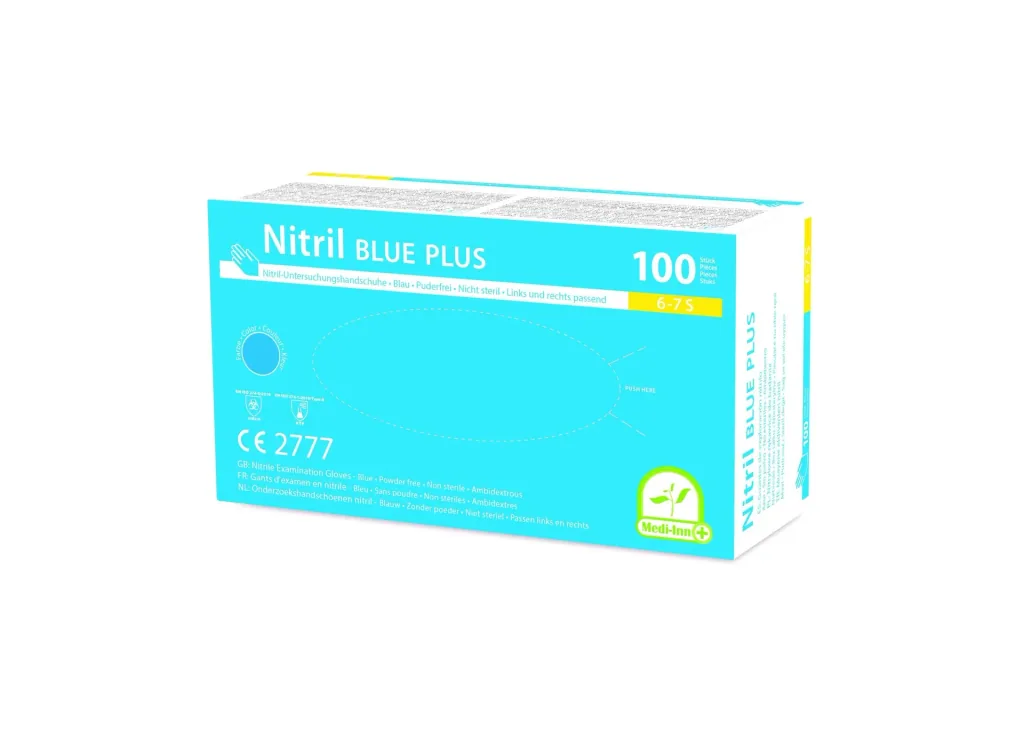 Nitril-Handschuhe, puderfrei S, 100 Stück