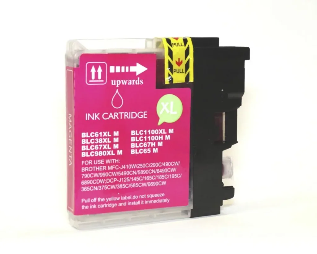 Druckerpatrone für Brother LC980M01 magenta