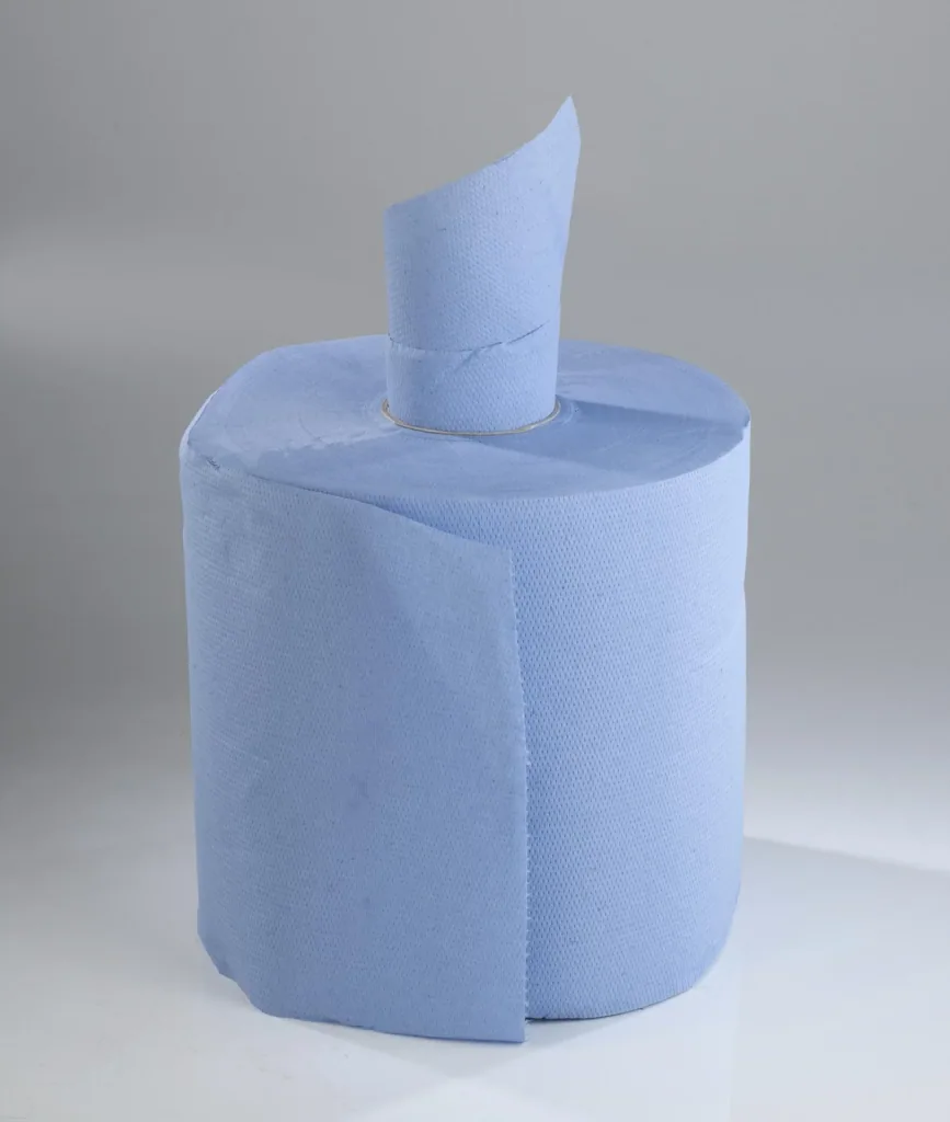 Blaue Putzrollen, 2 Stück