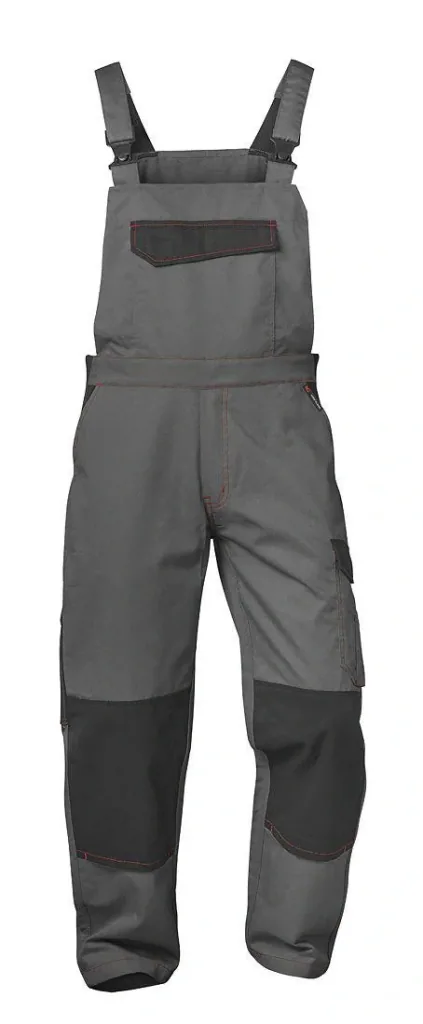 Latzhose für Beruf und Hobby, Farbe grau, Gr. 60