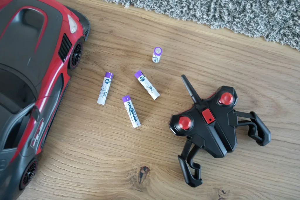 Lithium Ionen Micro (AAA) Akkus USB-C - 4 Stück, Sicherheitsabschaltung