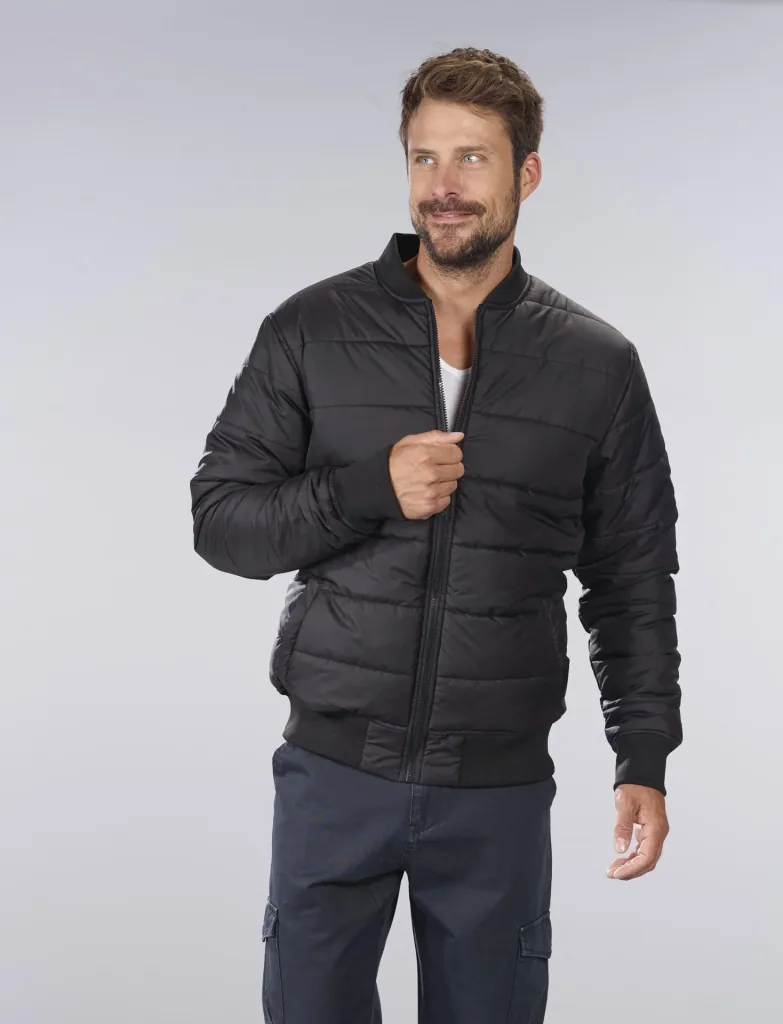 Bomberjacke AF1, Farbe schwarz, Gr.2XL