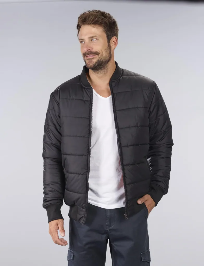 Bomberjacke AF1, Farbe schwarz, Gr.2XL
