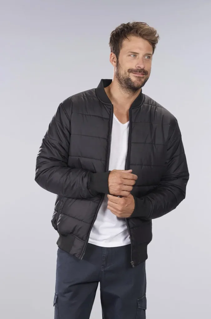 Bomberjacke AF1, Farbe schwarz, Gr.2XL