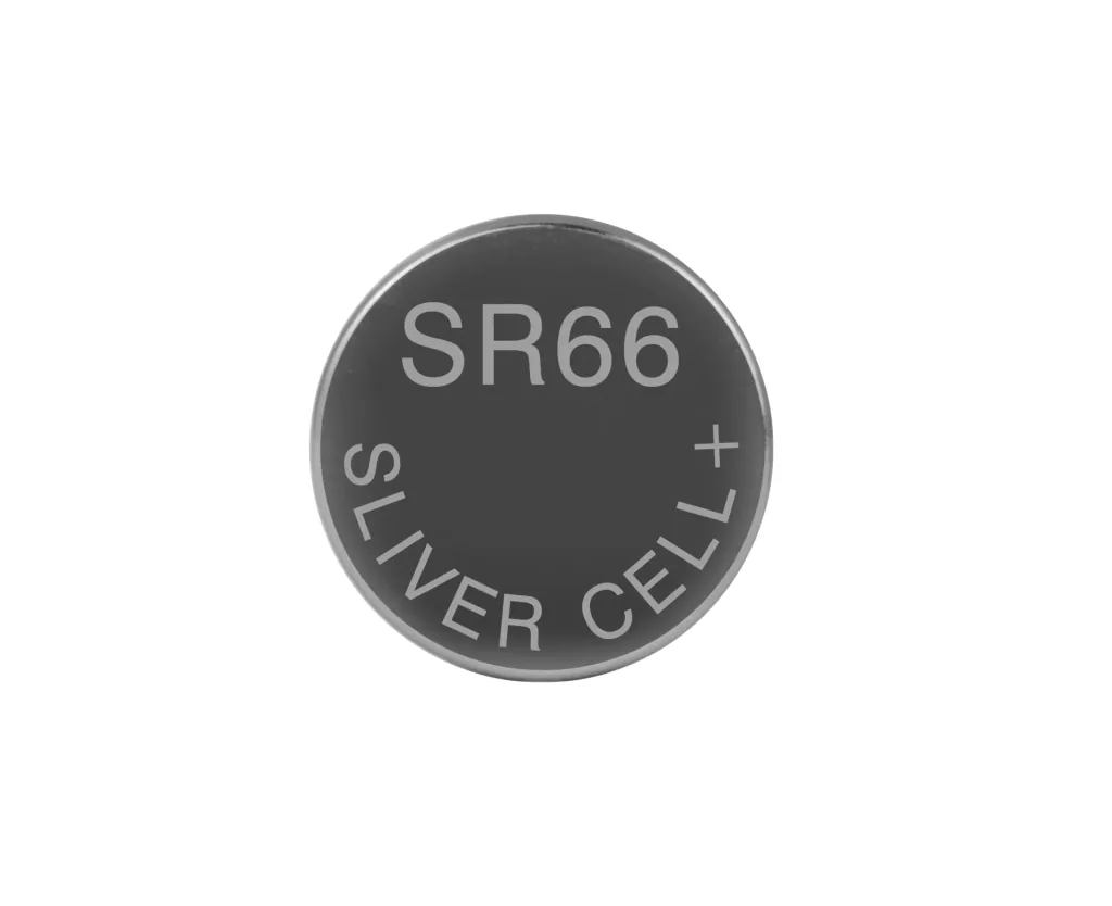 Silberoxid Knopfzelle SR66W / SG4, 1,55 Volt - 5 Stück