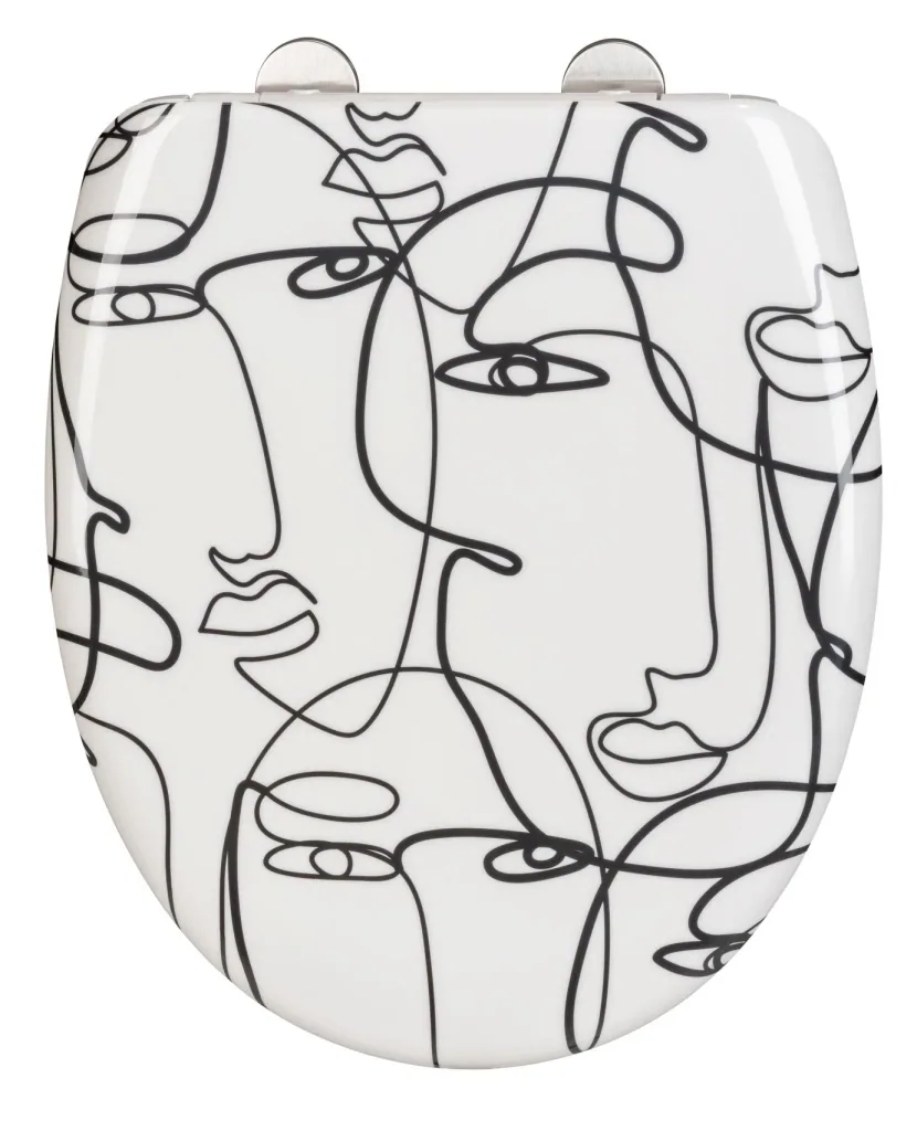 WC-Sitz "Faces", Duroplast