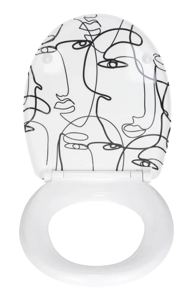 WC-Sitz "Faces", Duroplast
