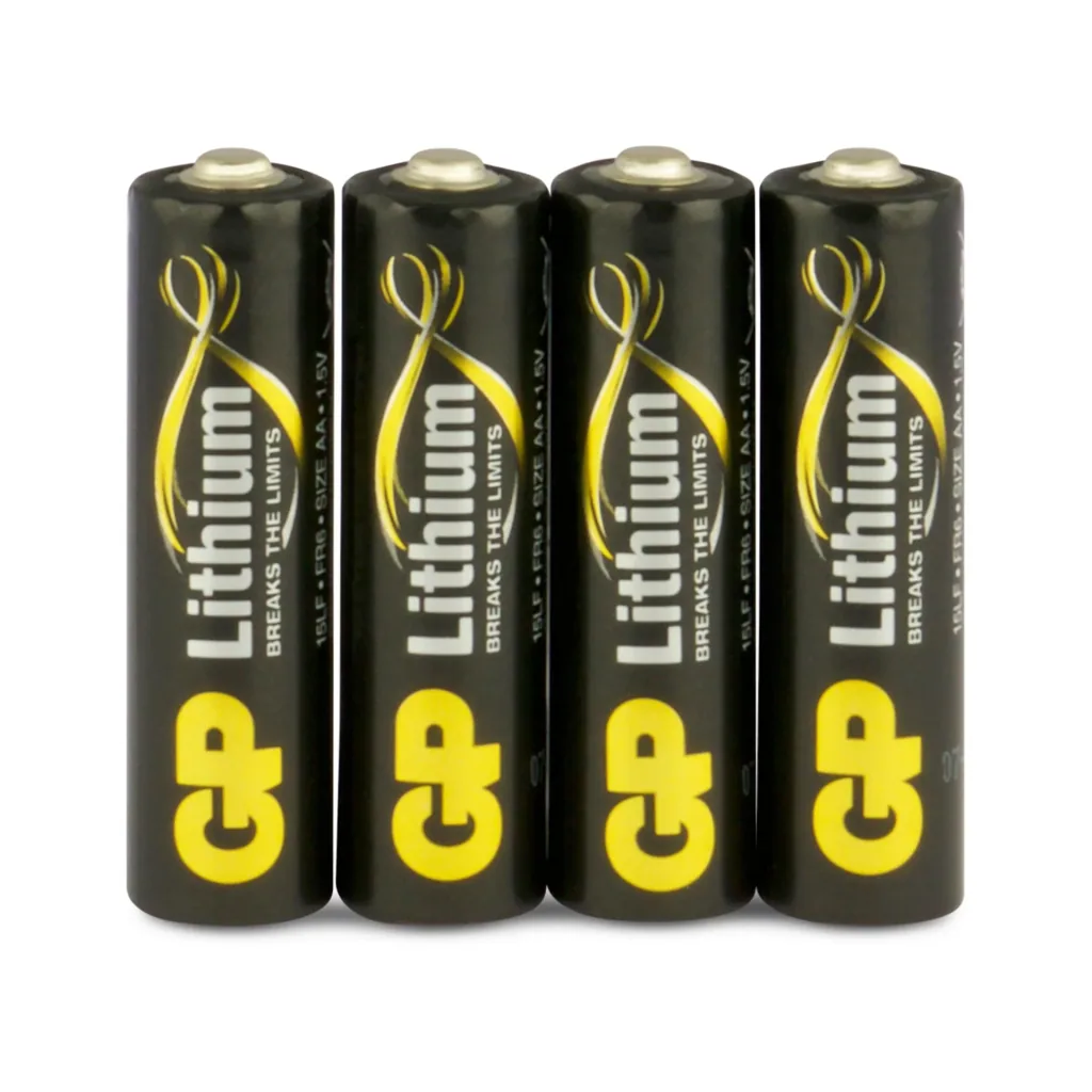 Lithium Primary Mignon (AA) Batterien - 4 Stück