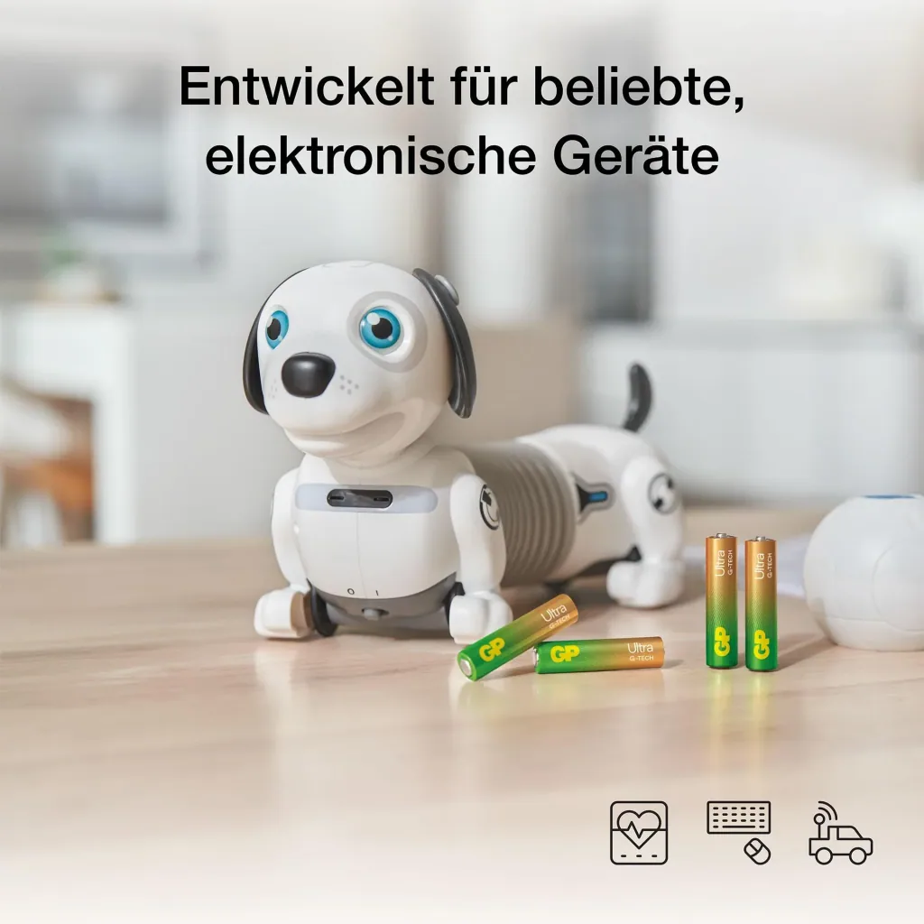 ULTRA Micro (AAA) Alkaline Batterien - 4 Stück