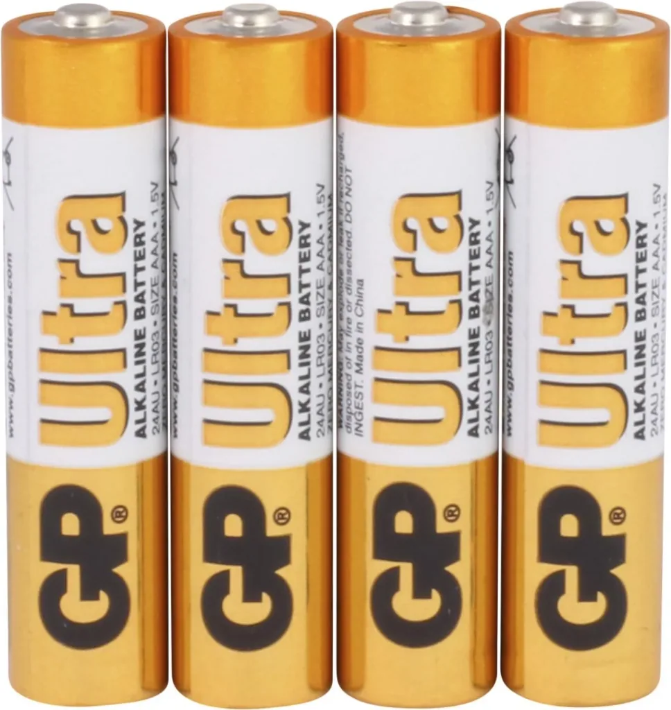ULTRA Micro (AAA) Alkaline Batterien - 4 Stück