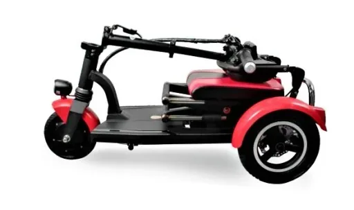 Elektromobil Seniorenmobil rot - 6 km/h