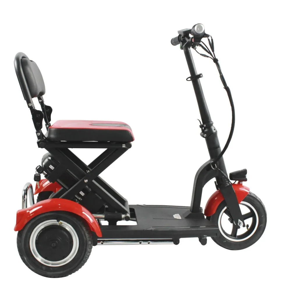 Elektromobil Seniorenmobil rot - 6 km/h