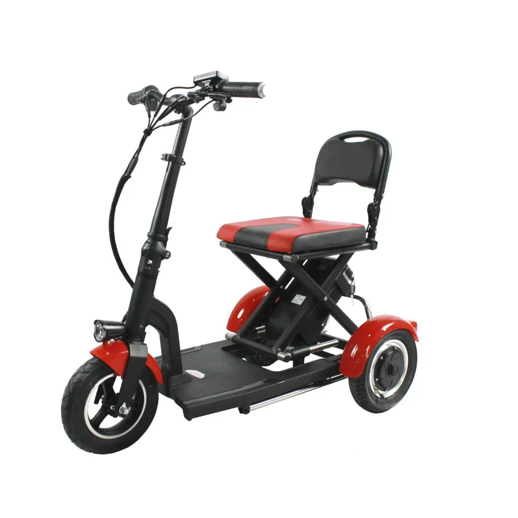 Elektromobil Seniorenmobil rot - 6 km/h