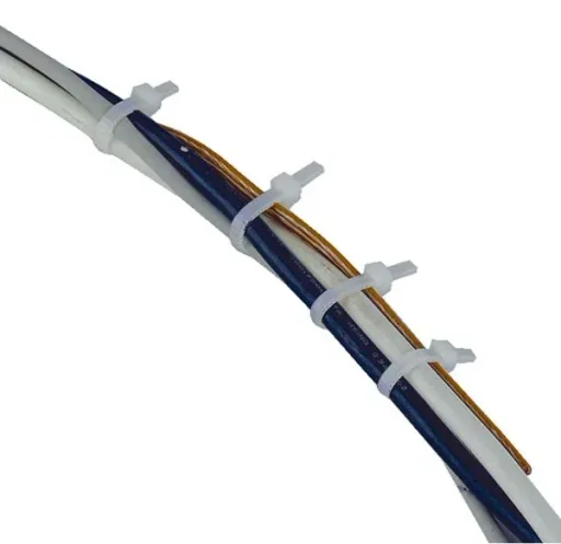 Kabelbinder 2,5 x 160 mm, UV-stabil, 100 Stück - Farbe schwarz