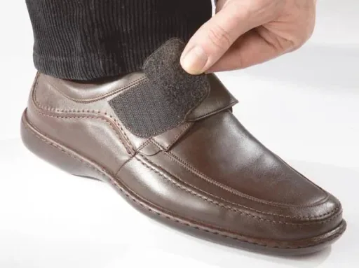 Komfortschuh, braun, Gr. 44