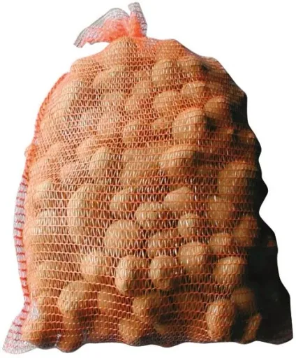 Gewebesäcke 12,5 Kilogramm aus Polypropylen mit großen Maschen