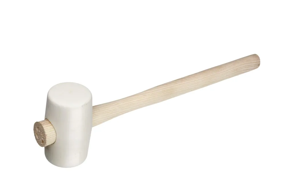 Gummihammer, Weiß, 54 mm