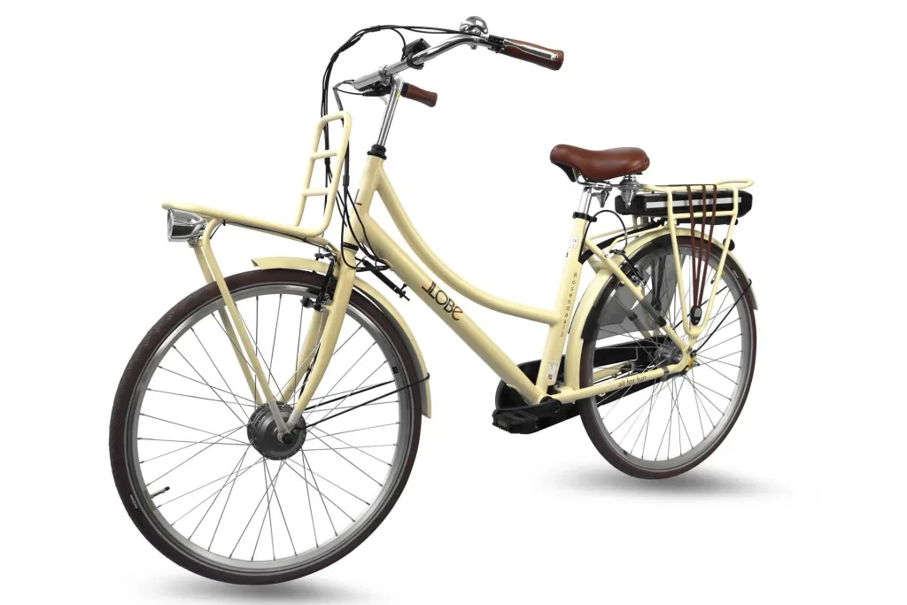 Damen City E-Bike, 28 Zoll, Rahmenhöhe 50 cm, 7-Gang Nabenschaltung, beige Rosendaal 3 Lady, 13Ah