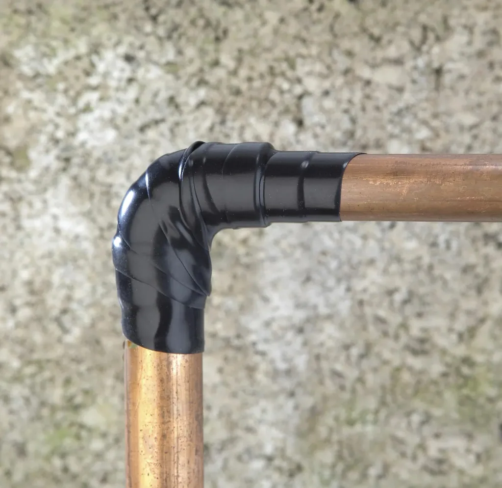 Silikonband, schwarz, 25 mm breit, 3 m lang