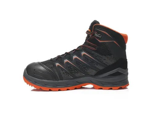 Sicherheitsschnürstiefel LARROX Work GTX black Mid S3 CI Gr. 46