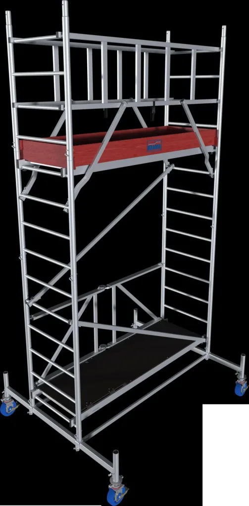 MONTO ProTec XS Alu-Faltgerüst, Arbeitshöhe ca. 4,80 m