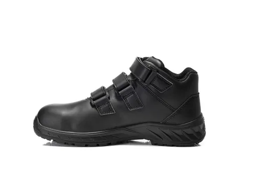 Sicherheitsschnürstiefel jo_CLEAN Strap black Mid ESD S3 Gr. 41