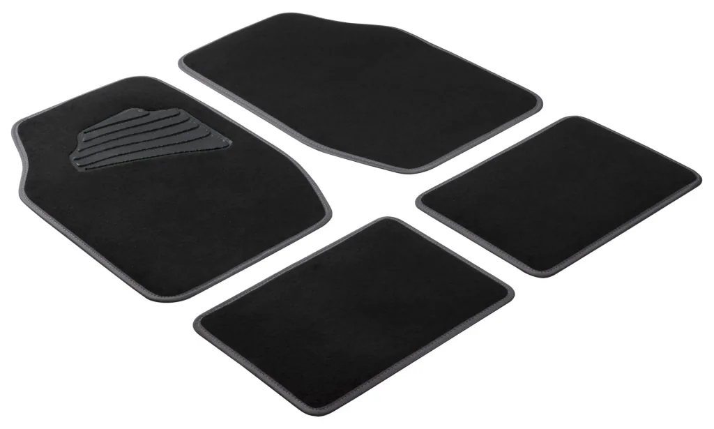 Autoteppich Matrix grau