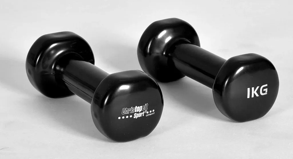 Vinyl Hanteln - Beauty Bells 2 x 1 kg (Paar)