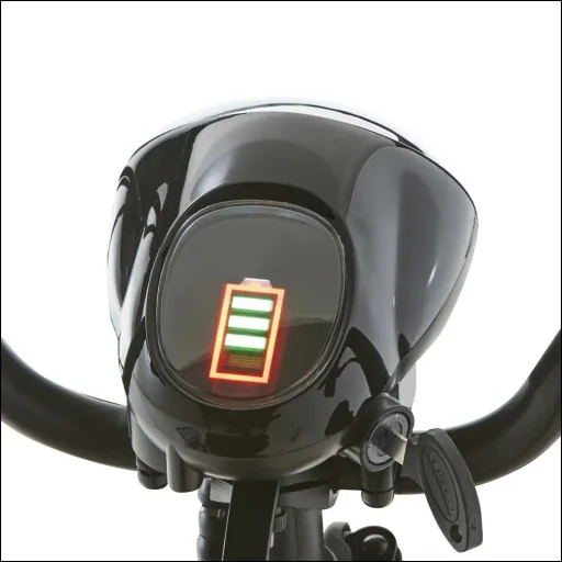 4-Rad E-Mobil Assisi 2.0 6 km/h Basic: 36V/10Ah Li-Ionen, faltbar, blau