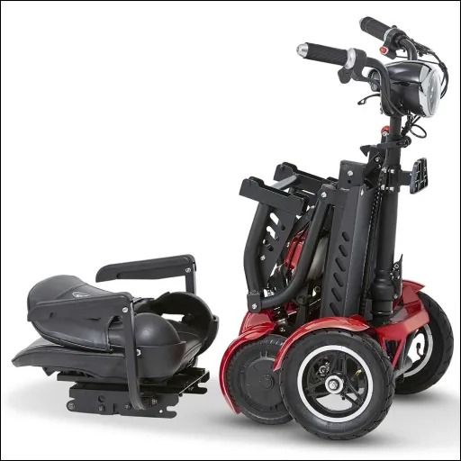 4-Rad E-Mobil Assisi 2.0 6 km/h Basic: 36V/10Ah Li-Ionen, faltbar, blau