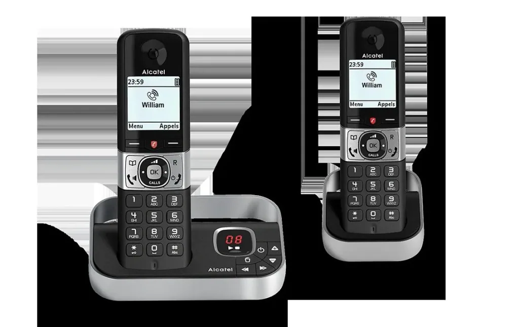 Schnurlos-Telefon Duo mit Premium Call Block Funktion und AB