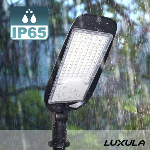 LED-Straßenleuchte 150 W bietet 17500 lm, 5000 K (neutralweiß) & IP65 Schutz