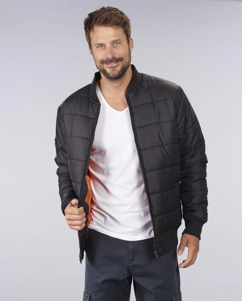 Bomberjacke AF1, Farbe schwarz, Gr.L