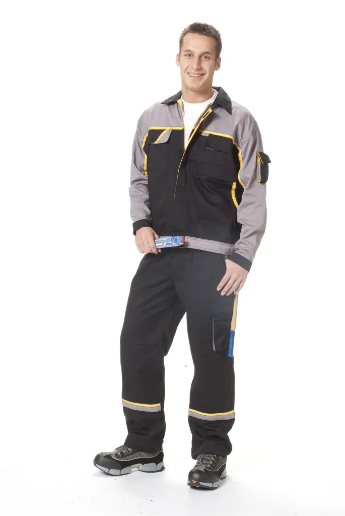 Arbeits Blouson, Farbe schwarz/grau, Gr.46