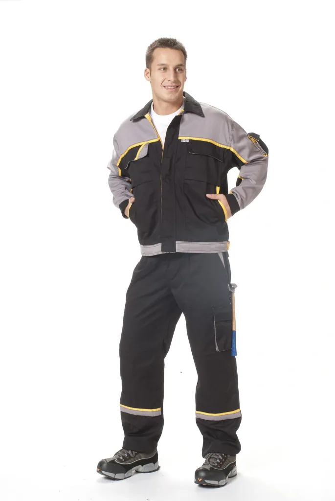 Arbeits Blouson, Farbe schwarz/grau, Gr.46
