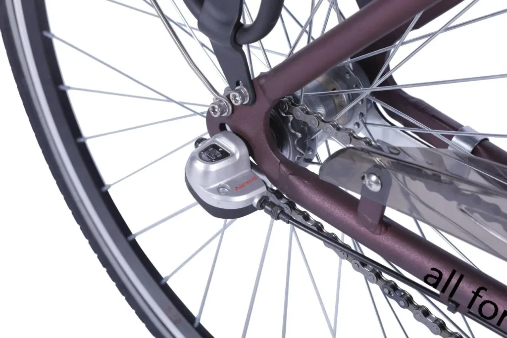 Unisex City E-Bike 28 Zoll, Rahmengröße 50 cm, 7-Gang Nabenschaltung, Metropolitan Joy 2.0, Rot, 8Ah