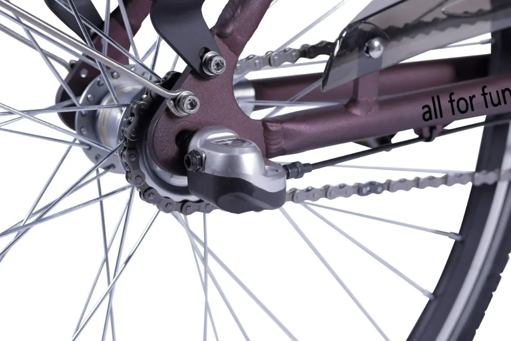 Unisex City E-Bike 28 Zoll, Rahmengröße 50 cm, 7-Gang Nabenschaltung, Metropolitan Joy 2.0, Rot, 8Ah