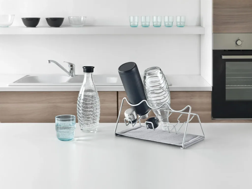 Abtropfgestell Sodatex 2 für 2 Flaschen
