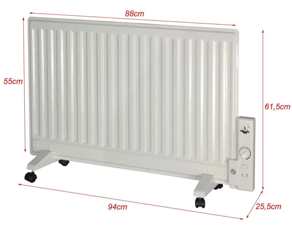 Öl Paneelheizer, weiß, 800 W