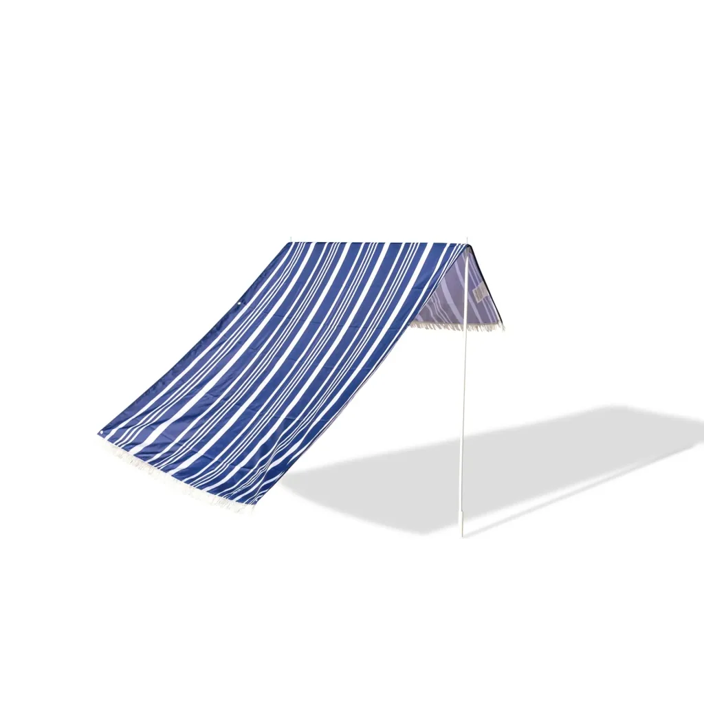 Sonnensegel Strand 146x220x150 cm  Blau